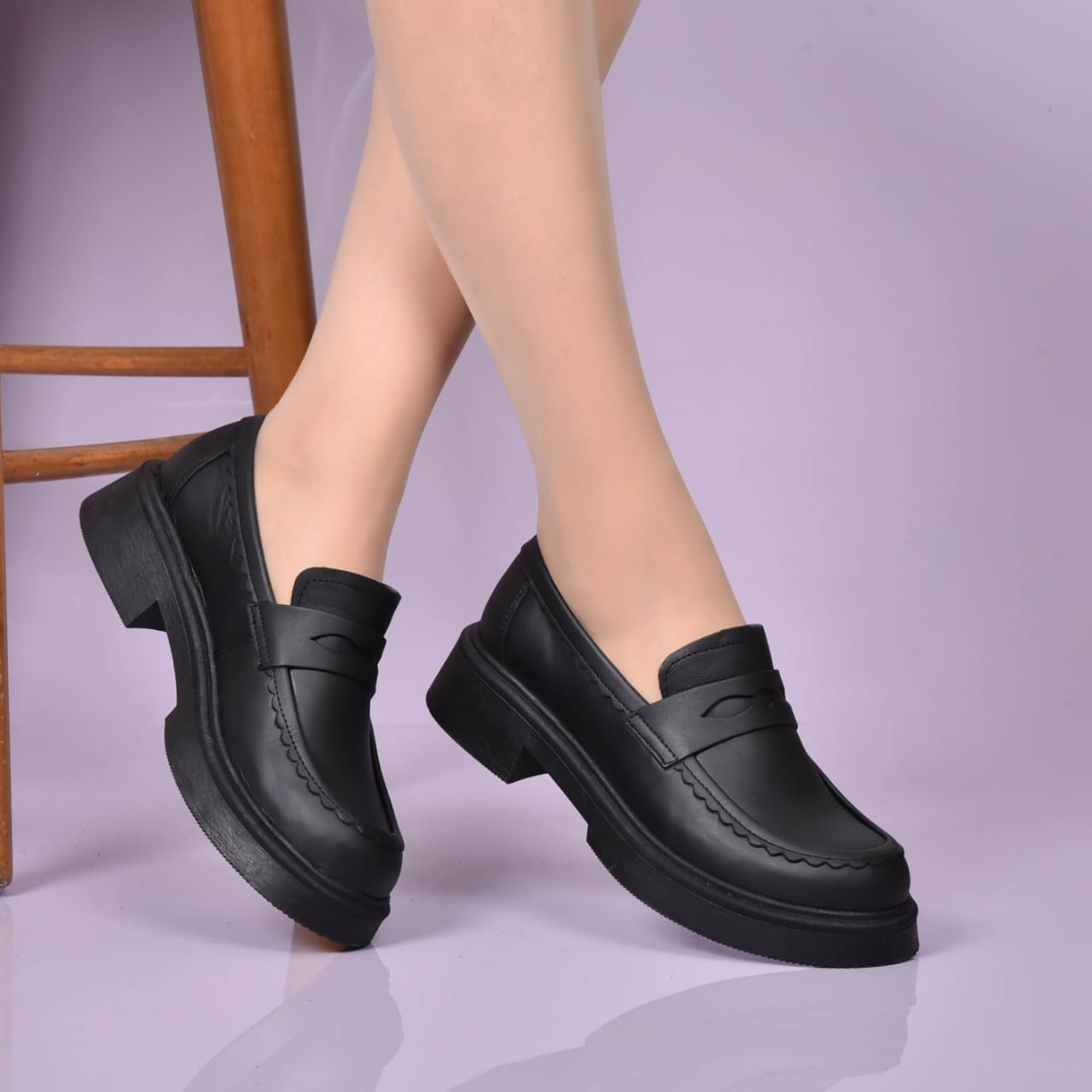 DERBIES EN CUIR ARENA NOIR-P-36